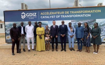 VISITE DE LA ZONE ECONOMIQUE ET INDUSTRIELLE DE GLO-DJIGBE